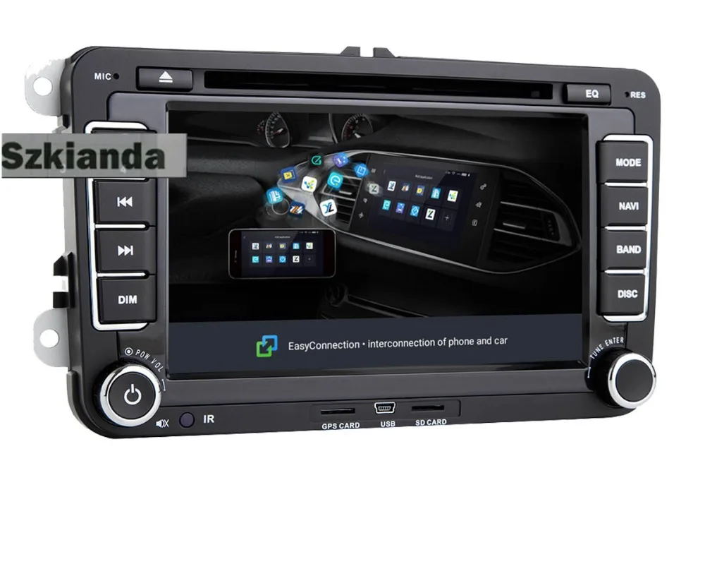 7 &quotVW android 8 1 автомобильный dvd gps навигатор для Volkswagen Golf MK5 Jetta Passat Polo Tiguan Wifi 3G BT SD OBD
