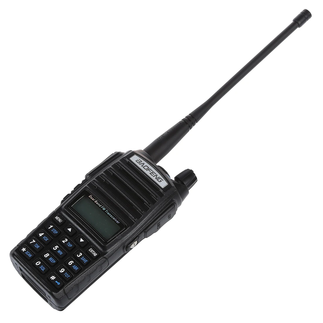MOOL Baofeng UV-82L VHF/UHF Ham двунаправленная портативная рация-рация с аккумулятором 18 см Atenna& 3000mA, черный