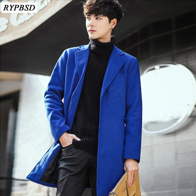 8 Colors New 2020 Mens Woolen Coat Korean Fashion Winter Coat Long Wool Jacket Cashmere Single Breasted Men Overcoat 8 Colors New 2020 Mens Woolen Coat Korean Fashion Winter Coat Long Wool Jacket Cashmere Single Breasted Men Overcoat