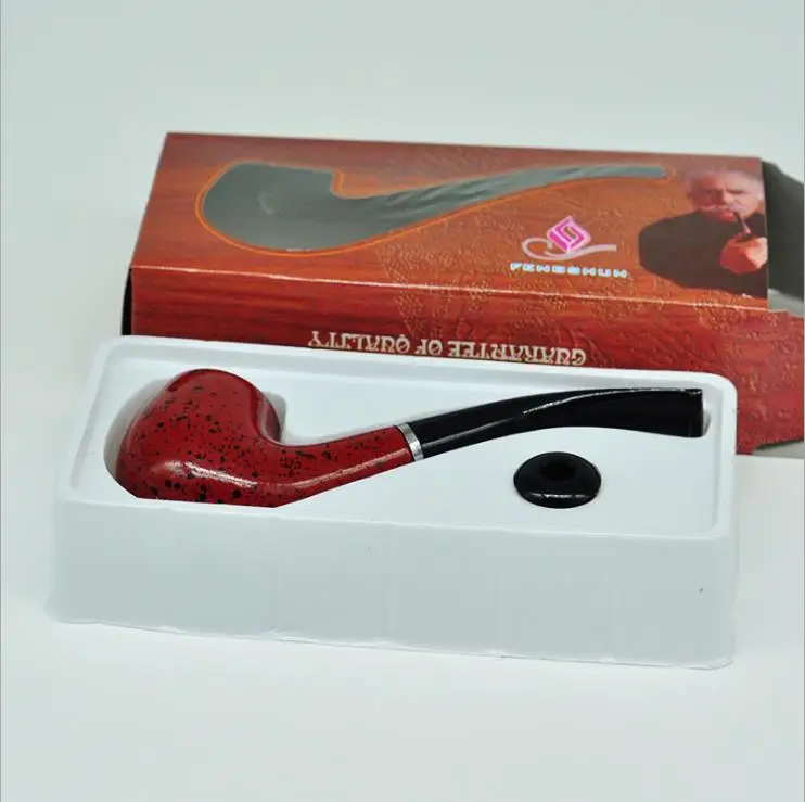 

Entry-level pipe wok pipe Cigarette pipe Curved circulation filter dual-purpose wok pipe hot sale