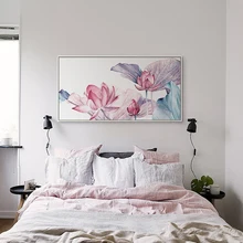 Минималистичный стиль цветы холст картина плакат печать Северная Настенная картина картины для гостиной спальни столовая домашний декор