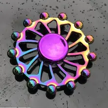 Ручной Спиннер для повседневного использования металлический фиджет-Спиннер Радуга Спиннер анти-Тревога игрушка для Спиннер, предназначенный снимает стресс палец Спиннер