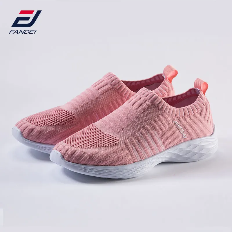 FANDEI 2018 Women Walking Shoes Women Breathable Mesh Sneakers Woman Comfortable Sport Shoes Sapatilhas Mulher Zapatos De Mujer