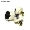 3pcs/lot C8 Flashlight Switch Strong Light Electric Torch Tail Switch 20mm * 10mm White Round Switches T6 Q5 Also Can Use ► Photo 2/3