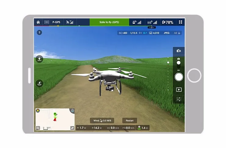 DJI Phantom3 Advanced/DJI Phantom 3 Professional/stardard Drone With 2.7K/4K Full HD Camera Live HD View And Brushless/GPS System