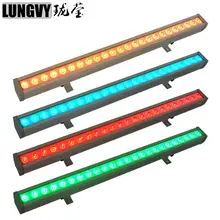 4 шт./лот) Высокая яркость 24x4 Вт Водонепроницаемый 4в1 Rgbw светодиодный настенный светильник профессиональный сценический светильник