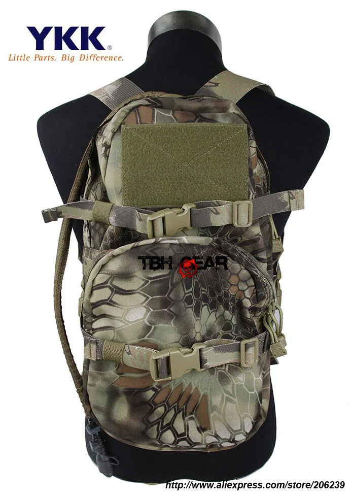

TMC Modular Assault Pack With Water Bladder 3L Hydration Bag In Kryptek Mandrake+Free shipping(SKU12050348)