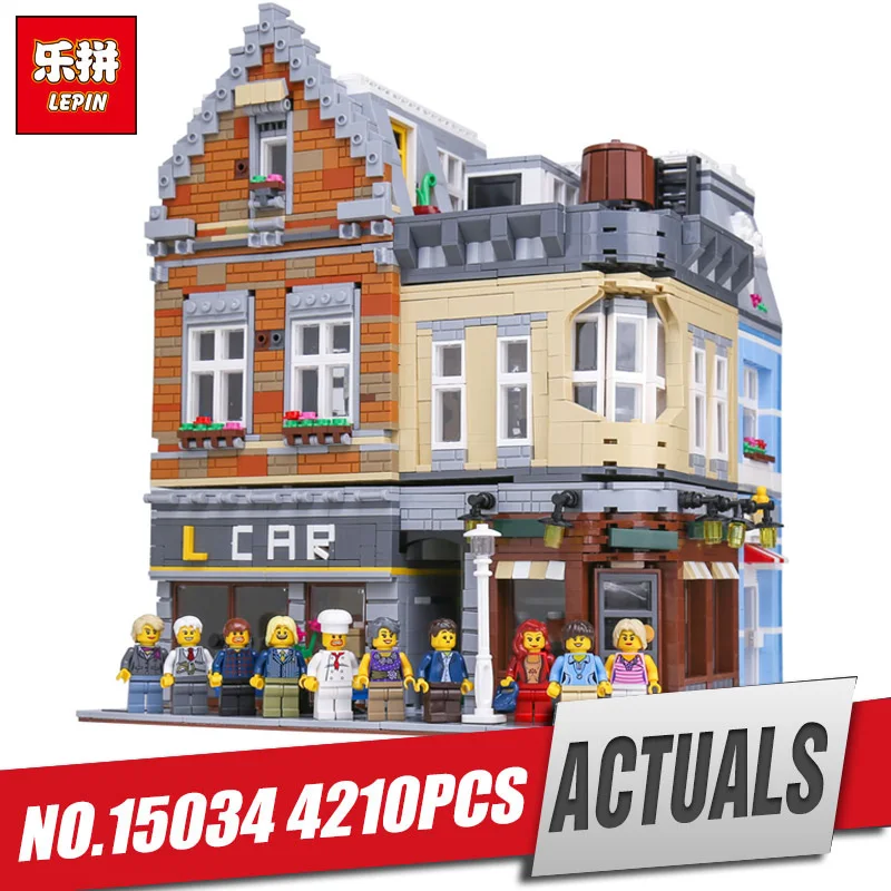 

Lepin 15034 4210Pcs Genuine MOC Series The New Building City Set Building Blocks Bricks Educational Legoing Toys Model Gifts