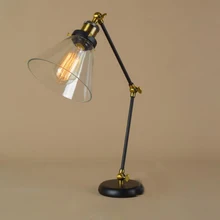 Классическая антикварная традиционная настольная лампа для гостиной, кабинета, ретро