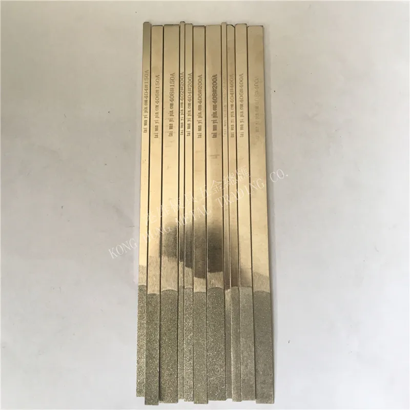 Tools Hand Tools Needle File for 12 Pieces of 180mm Taper Diamond File CF400 Die Sinker