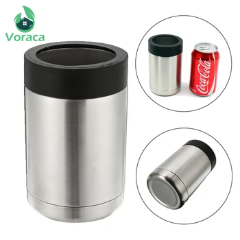 

12OZ 400ml Stainless Steel Beer Bottle Can Cold Keeper Holder Cup Double Wall Vacuum Insulated Bottle Cooler Bar Accessories