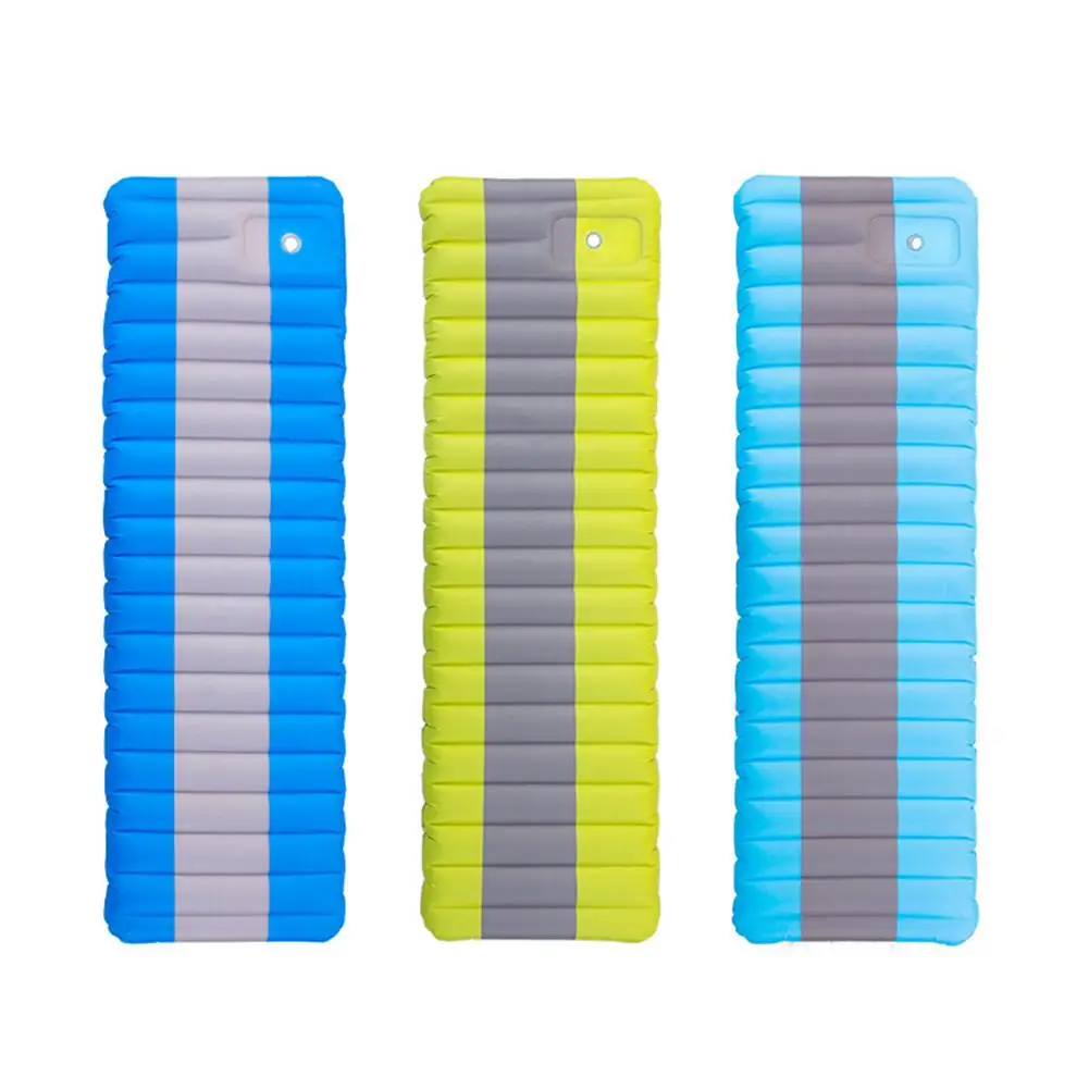 

Inflatable Mat Thicken PVC Damp-proof Mat Portable Outdoor Camping Picnic Mat Sleeping Cushion Bed Water Float Mat