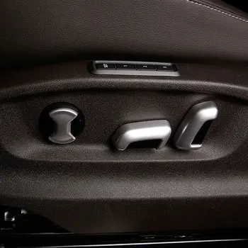 

For Golf 7 MK7 2016 2017 2018 ABS Matte Car Seat adjustment Switch cover trim accessories car styling 6pcs