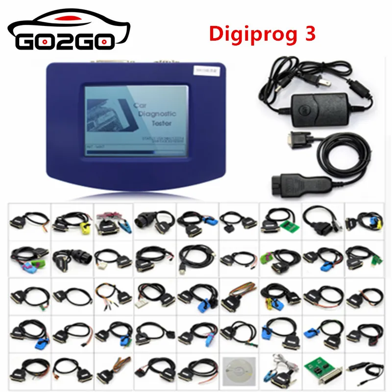 

Best Quality V4.94 Digiprog III Digiprog3 Multi Languages Odometer Master Programmer Entire Kit With ST01 ST04 Adapter