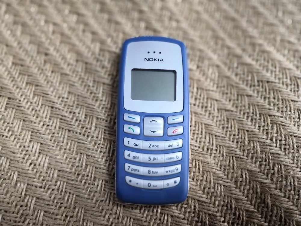 Разблокированный Nokia 2100 GSM 2G 680 mAh дешевый Восстановленный бар сотовый телефон