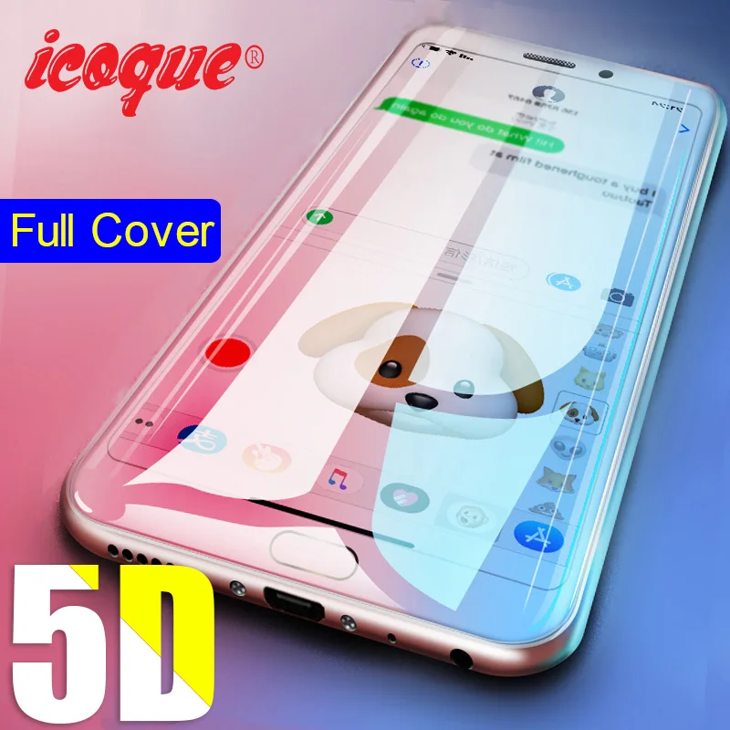 

5D Glass for Samsung Galaxy J8 J6 A6 A8 J4 Plus A7 2018 Screen Protector for Samsung A5 A7 J3 J5 J7 Pro 2017 Tempered Glass 3D