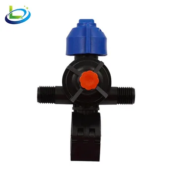 

LiXing Garden Water Connectors Agricultural Machinery Parts Garden Irrigation Dual Interface Sprinkler Mist Water Sprayer