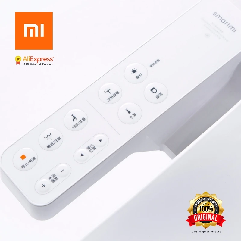 Xiaomi оригинальная крышка для унитаза умный термостатический нагрев воды бытовая автоматическая частота стерилизованный дезодорированный