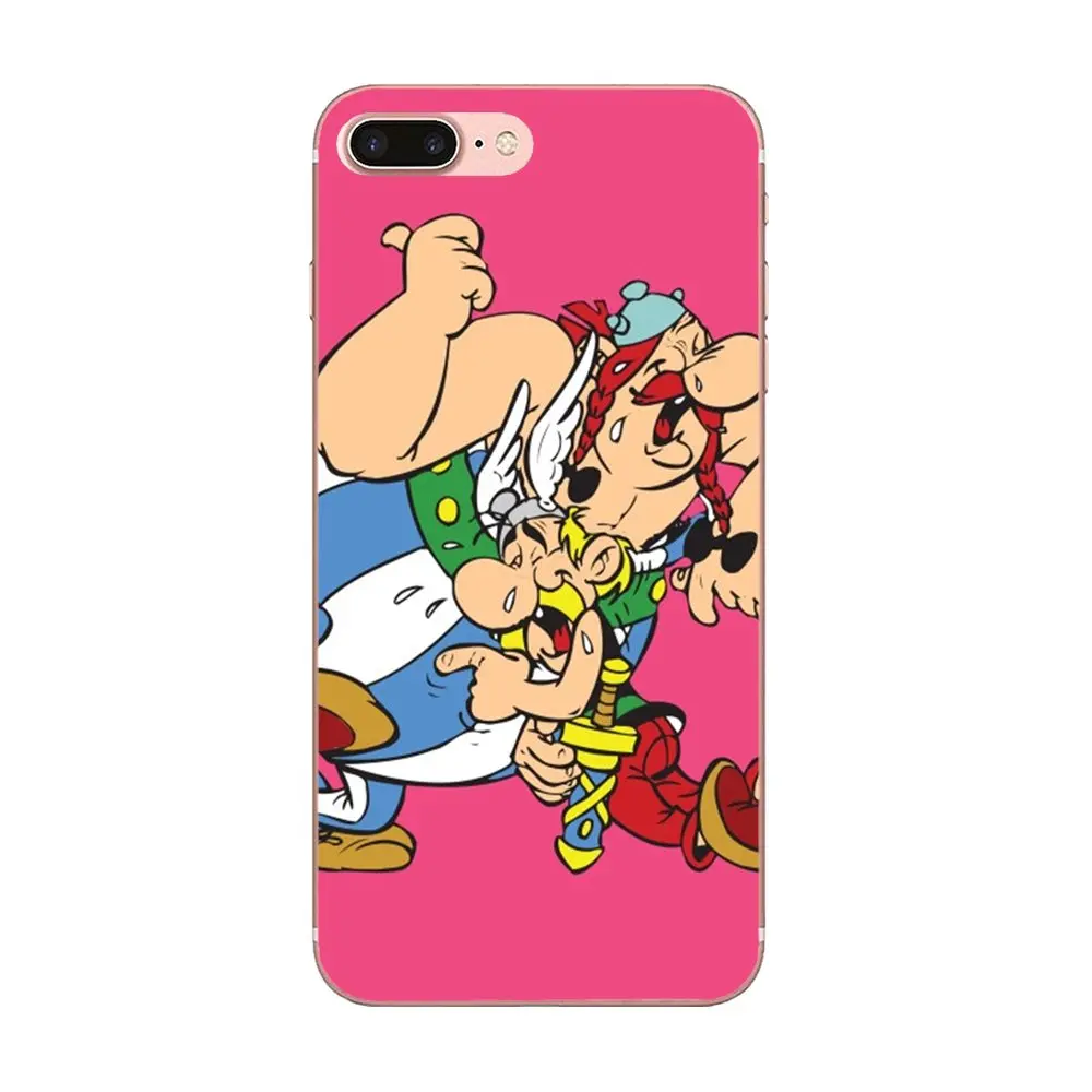 Хит продаж модные комиксы Asterix и Obelix для Galaxy A3 A5 A7 A8 A9 A9S On5 On7 Plus Pro Star 2015 2016 2017