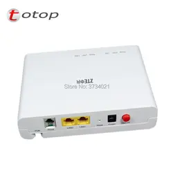 Новый оригинальный zte ZXA10 F612 GPON оптической сети ОНУ с 2 портами ethernet и 1 голосовых порта применяются к FTTH модели, английская версия