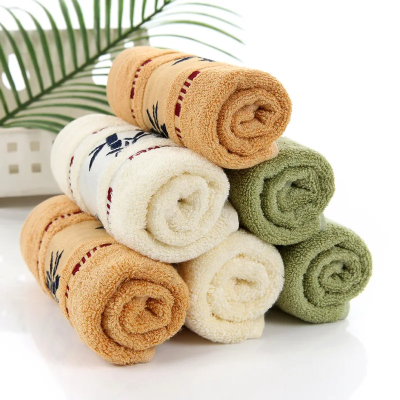 High quality 34*74cm Bamboo Fiber Hand Face Towel Brand toalhas Soft ...
