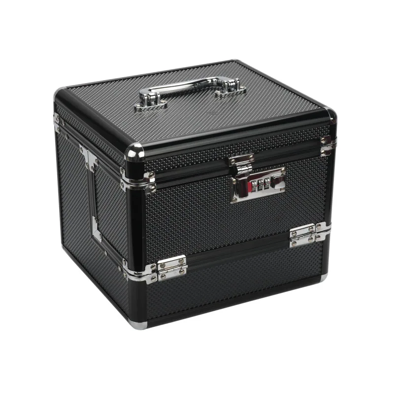 New Professional Aluminium Alloy Cosmetic Case Make Up Box Makeup Case
