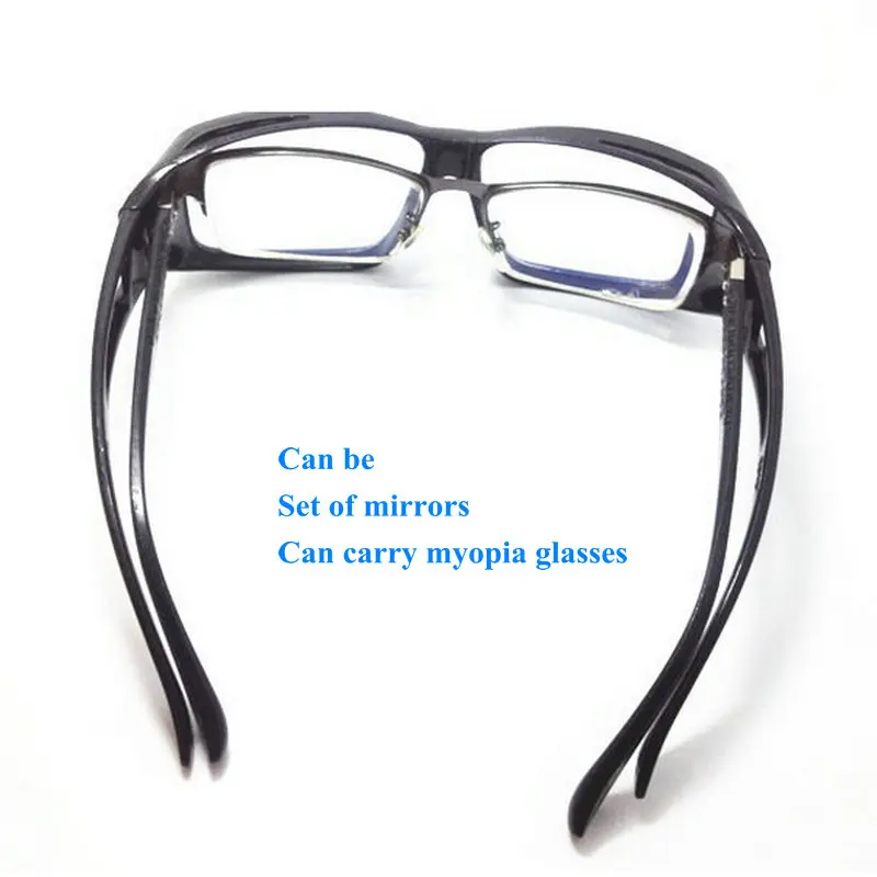 

Big Frame windproof set mirror box goggles windshield riding motorcycle sunglasses glass welding glasses 2019