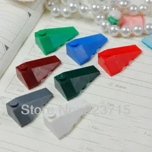 

Free Shipping! 43711 20pcs*Wedge 2x4 right*part no. 43711 DIY enlighten block bricks,Compatible With Assembles Particles