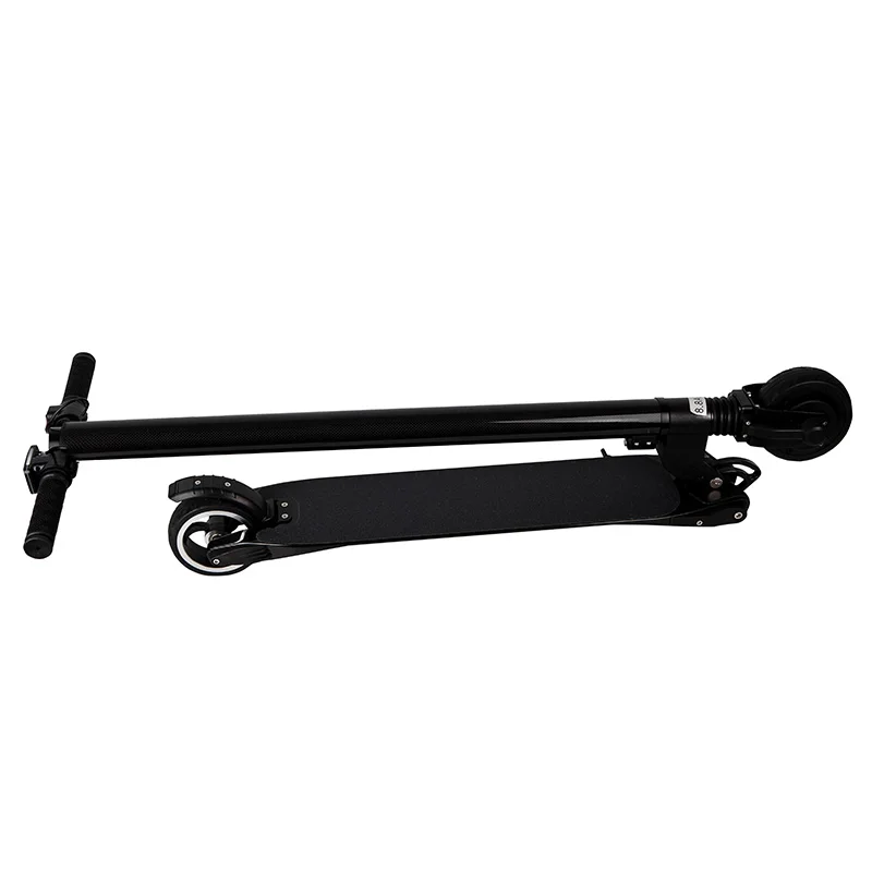  250W Carbon Fiber Electric Scooter For Adult Foldable 2 Wheels 5 Inches lithium electric Scooter