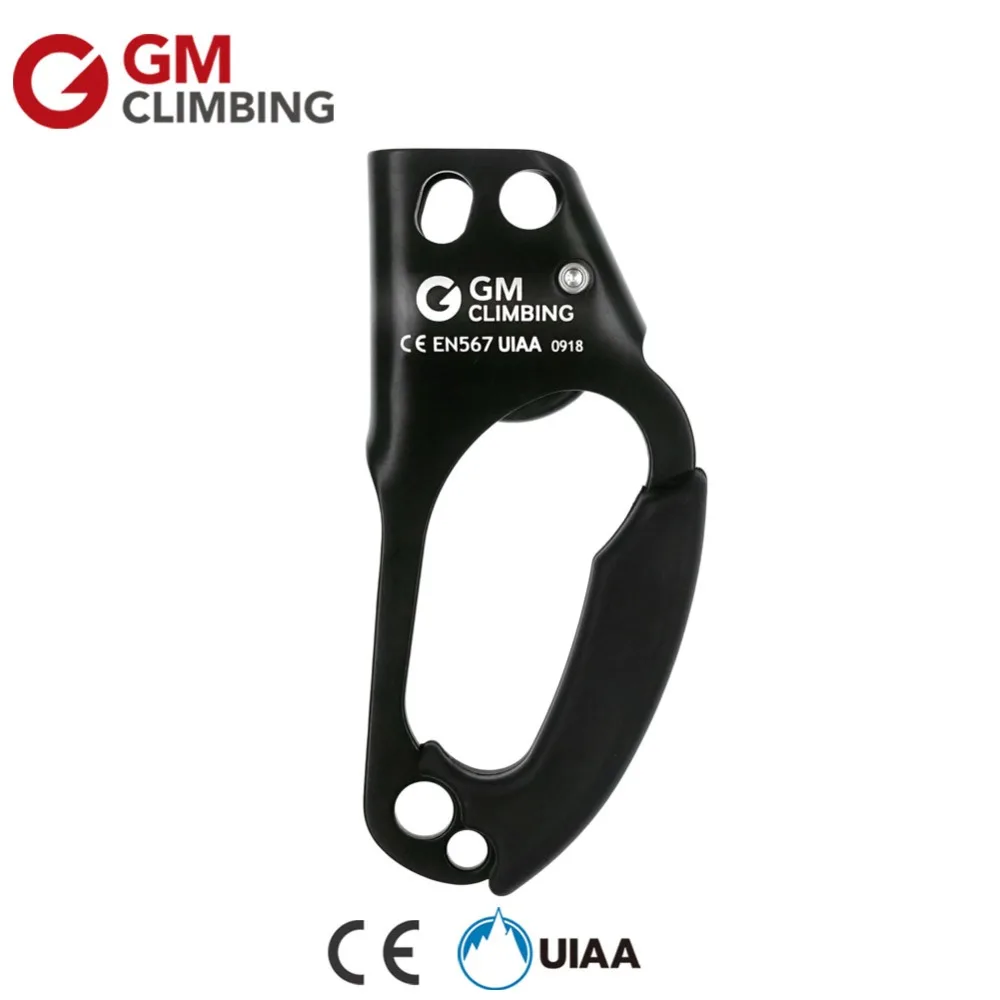 

GM Climbing Ascender CE / UIAA Left / Right Hand Rope Ascender Riser Device Survival Arborist Mountaineering Equipment