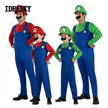 Popular Mario and Luigi Halloween Costume-Buy Cheap Mario