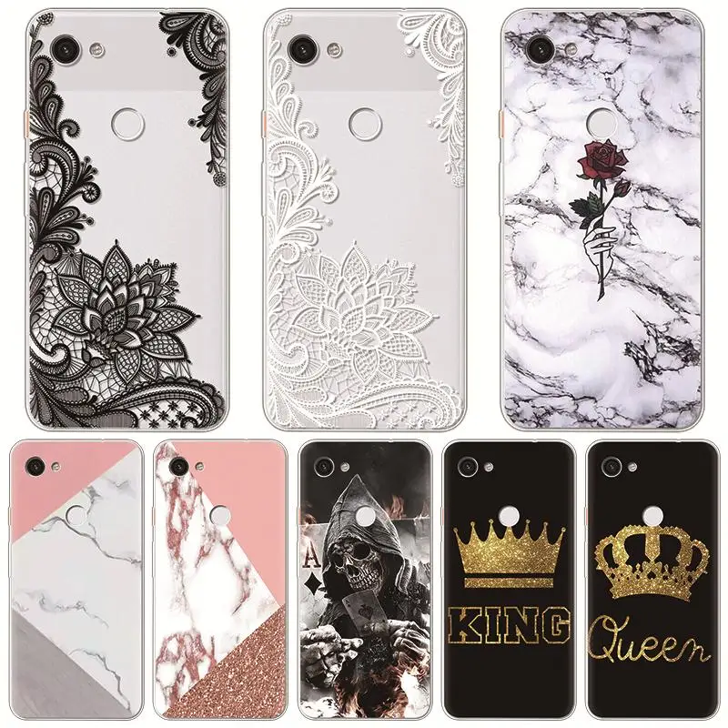 

Marble Pattern Coque For Google Pixel 3a XL Phone Case Cover For Google Pixel 3a XL 3 A Pixel3a XL Case Silicone Soft TPU Cover