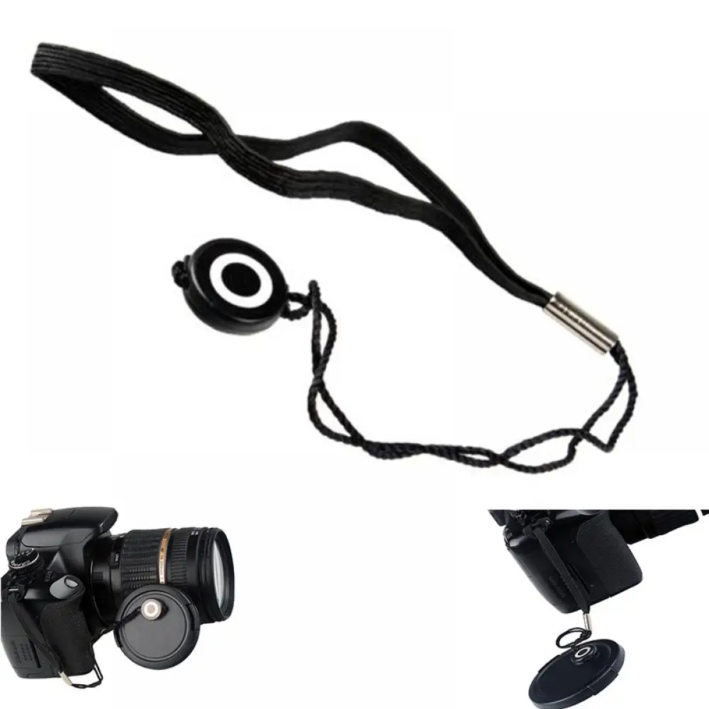 

2pcs Lens Cap Cover Strap String Keeper Camera Leash Holder Lanyard Anti-Lost Rope drop shipping