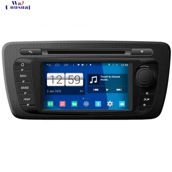

WANUSUAL 2017 Top Car Styling 1024*600 HD Quad Core 16G 7'' Pure Android 4.4.4 Car Video Player for SEAT IBIZA GPS Navigation