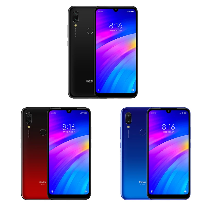 Глобальная версия Xiaomi Redmi 7 3GB 64GB Snapdragon 632 Octa Core 4000mAh смартфон Google Play 6 26 &quotHD + 12 МП