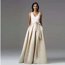 Скромные черные плиссированные пояса для женщин деловая Юбка Faldas Vestidos Saia индивидуальный заказ плюс размеры вечерние Rok леди макси юбки для