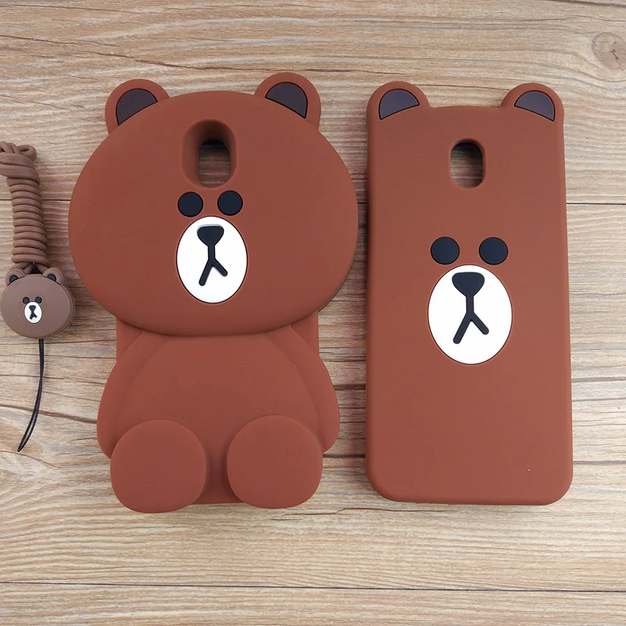

Cute Cartoon 3D Phone Case for Samsung Galaxy 2017 J3 J330 J5 J530 (EU Version) Pro Soft Silicone Rubber Cover Coque Fundas
