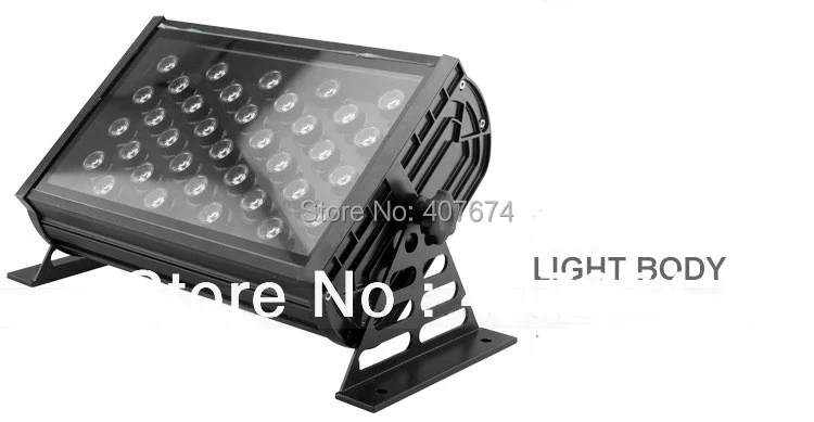 

4X LOT High Quality IP65 Waterproof 36*1W RGB Full Color LED Flood Light LED Spot Light LED Wall Washer For Outdoor