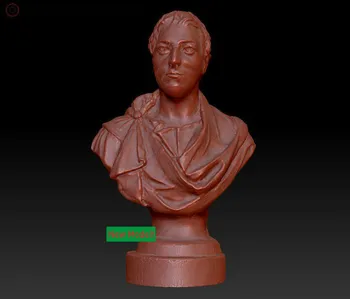 

3D model stl format, 3D solid model rotation sculpture for cnc machine William Pitt
