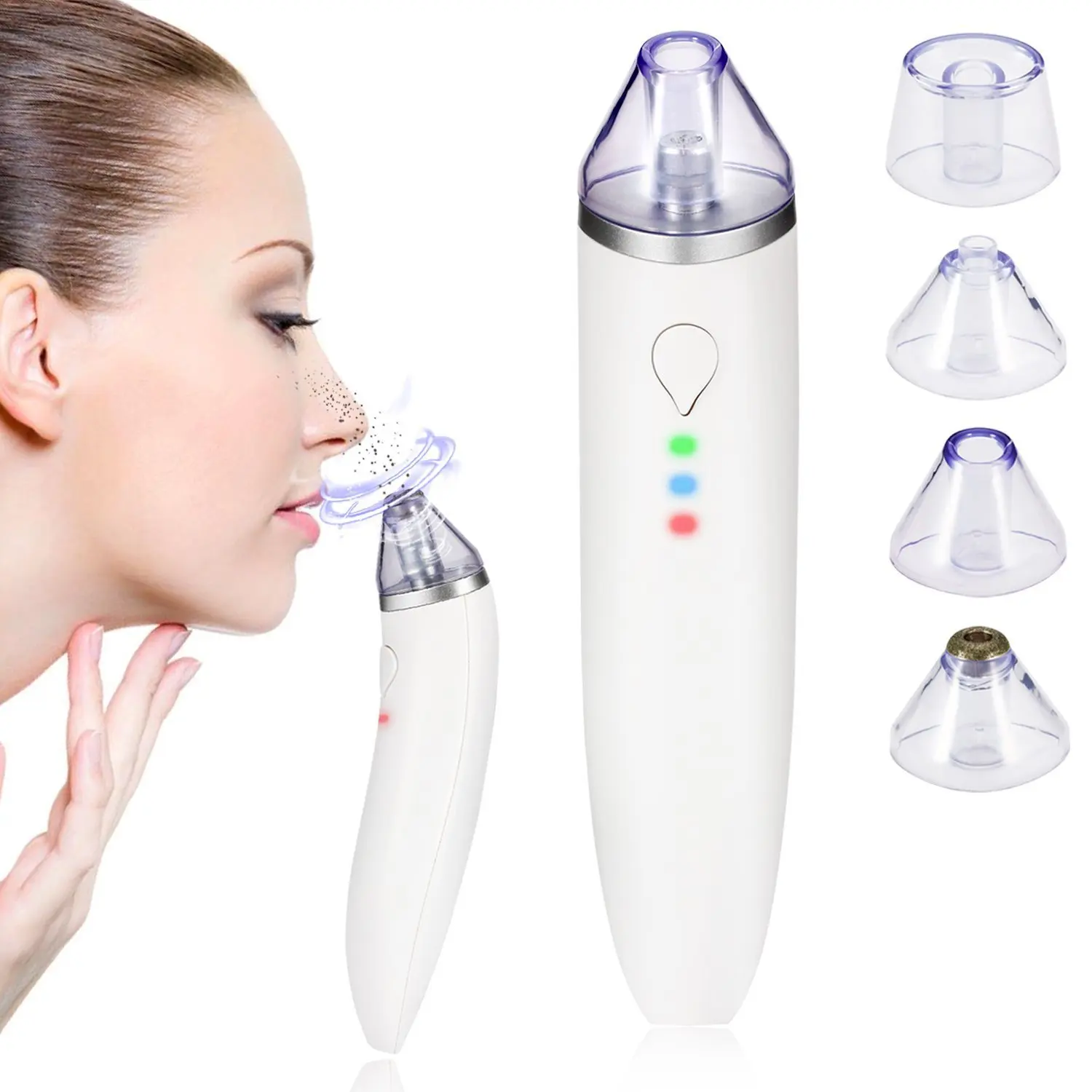 

Hot selling electric black head skin cleaner, facial beauty detector black head free shipping