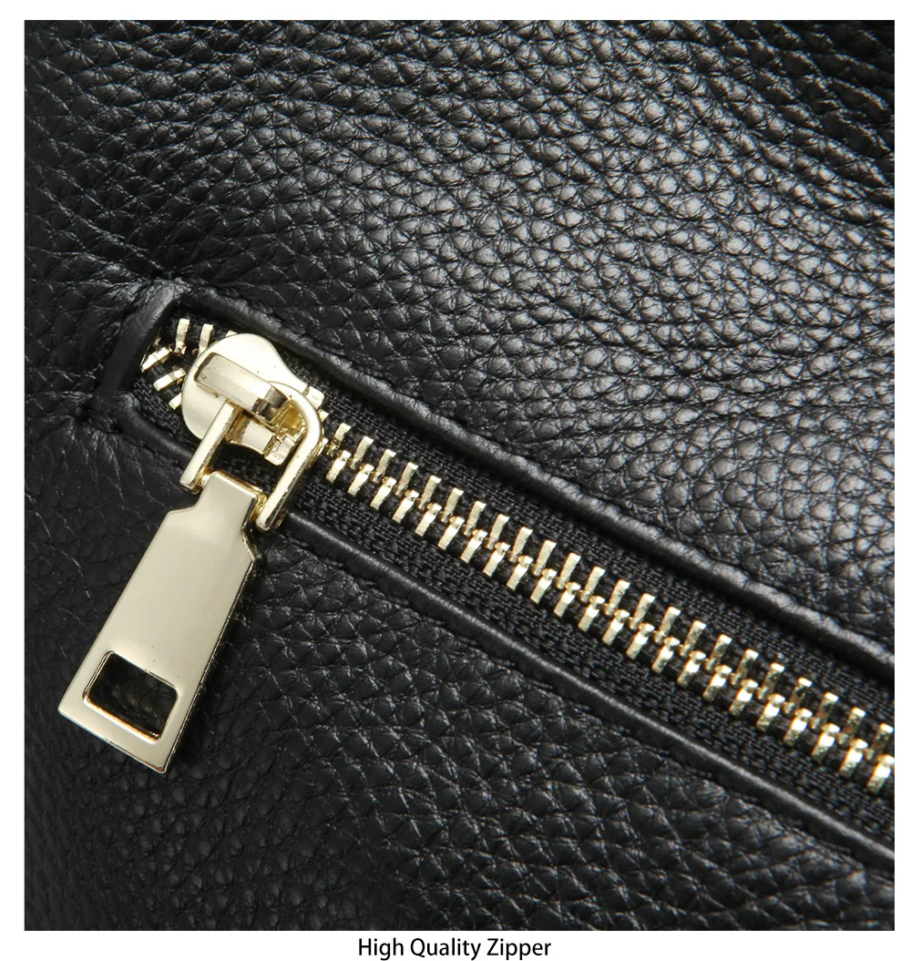 Zency натуральная кожа модная женская сумка через плечо черная сумка-хобо женская сумка-мессенджер через плечо кошелек гарантия качества