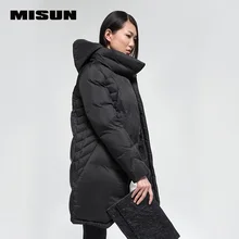 2016 new arrival Misun medium-long fashion super soft skin-friendly women’S down coat jackt for female