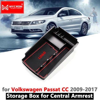 

Armrest Box Storage Stowing Tidying for VW Passat CC Organizer Accessories Volkswagen 2009 2010 2011 2012 2013 2014 2015 2016
