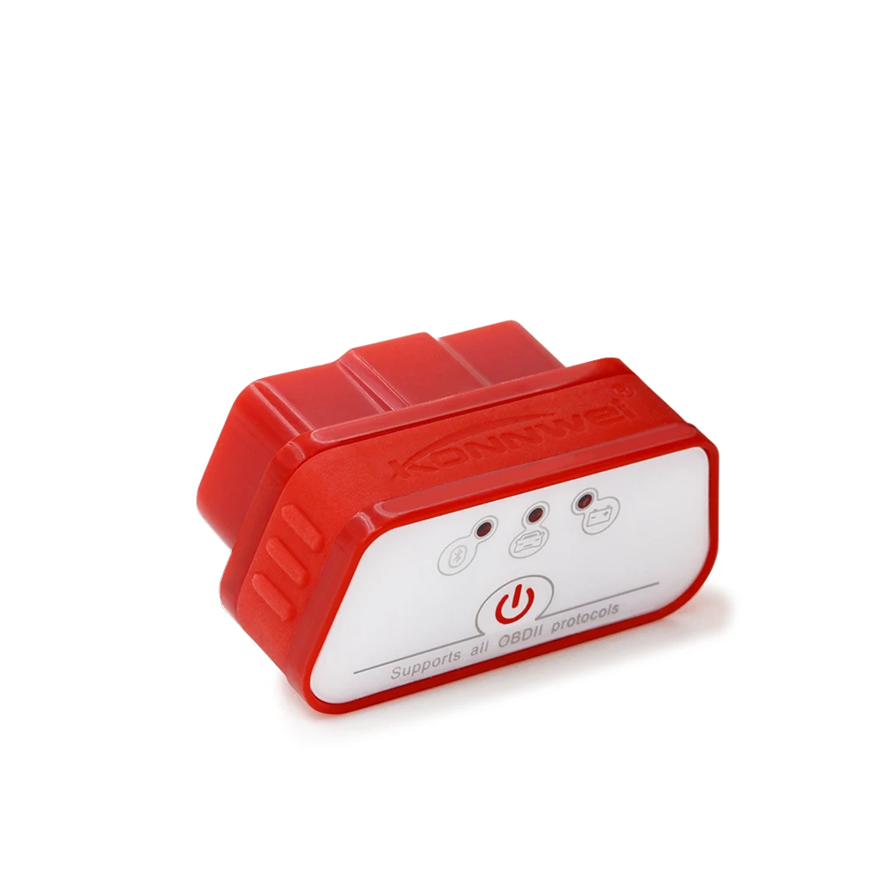 Диагностический сканер Konnwei KW901 OBD2 bluetooth V1.5 чип Pic18f25k80 считыватель кодов elm 327 obd2