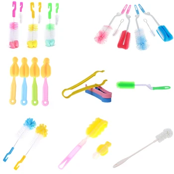 

Multi Styles Kettle Bottle Cup Brush Set Baby Bottle Nipple Brushs Cleaning Cup Brush Kit for Kids