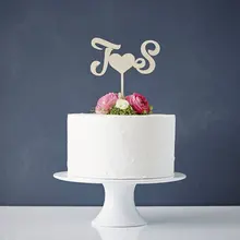 Personalized Wedding Cake Topper Custom Names Personalized Name Wood Cake Topper Rustic Wedding Cake Topper