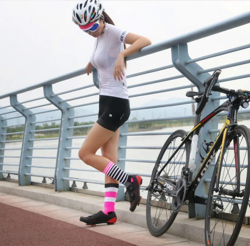 Носки для велоспорта Calcetines Ciclismo для мужчин и женщин бегущий хомбр скейтборд футбольные Леггинсы Баскетбол Спорт Meias Пилатес футбол