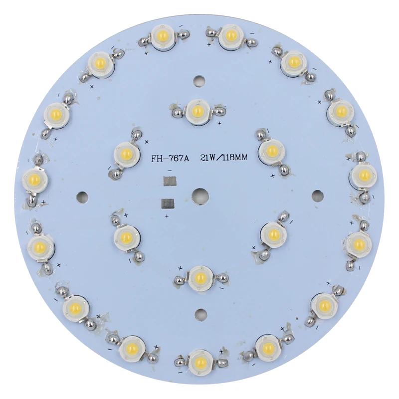 Светодиодный радиатор с алюминиевым основанием 1 Вт 3 5 7 9 12 15 18 21 24 30 Вт|led board panel|led
