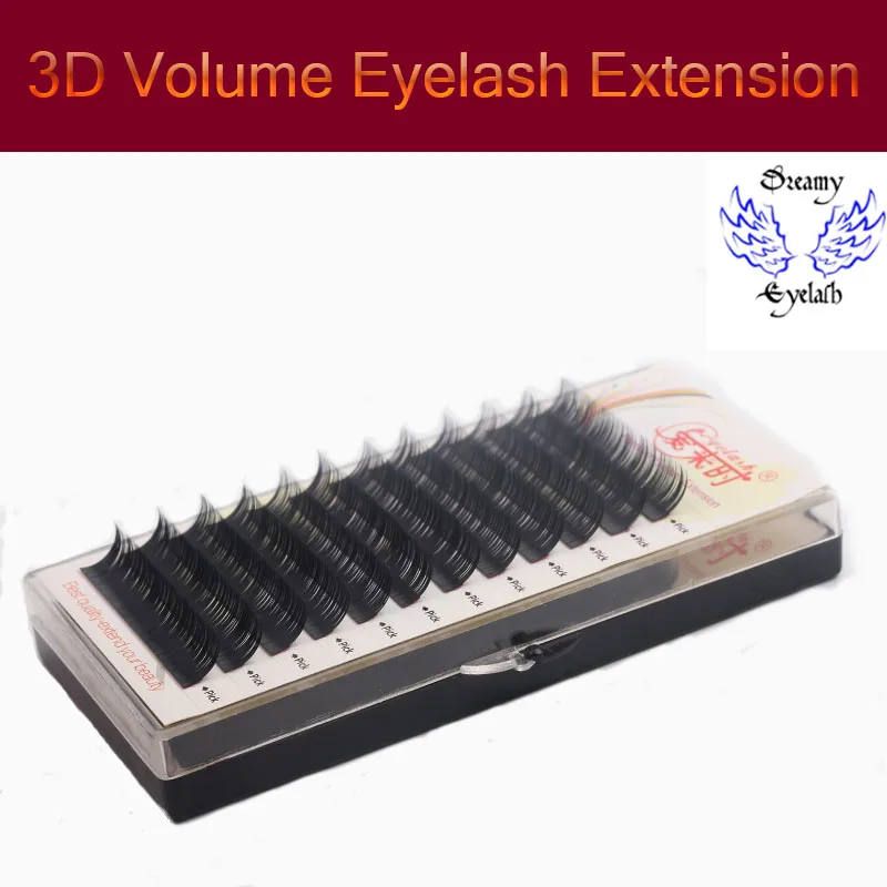 

1PC0.05mm-0.25mm thickness B/C/D curl lashes 3D Eyelash Extension in Korea with Free shipping