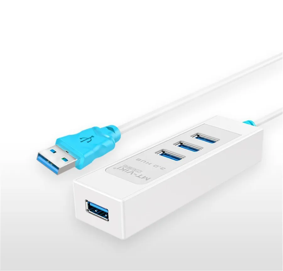 Высокое качество MT-VIKI USB3.0 HUB 3,0 4 Порты с Мощность зарядки Порты и разъёмы и переключатель несколько USB разветвитель Порты и разъёмы a Панель